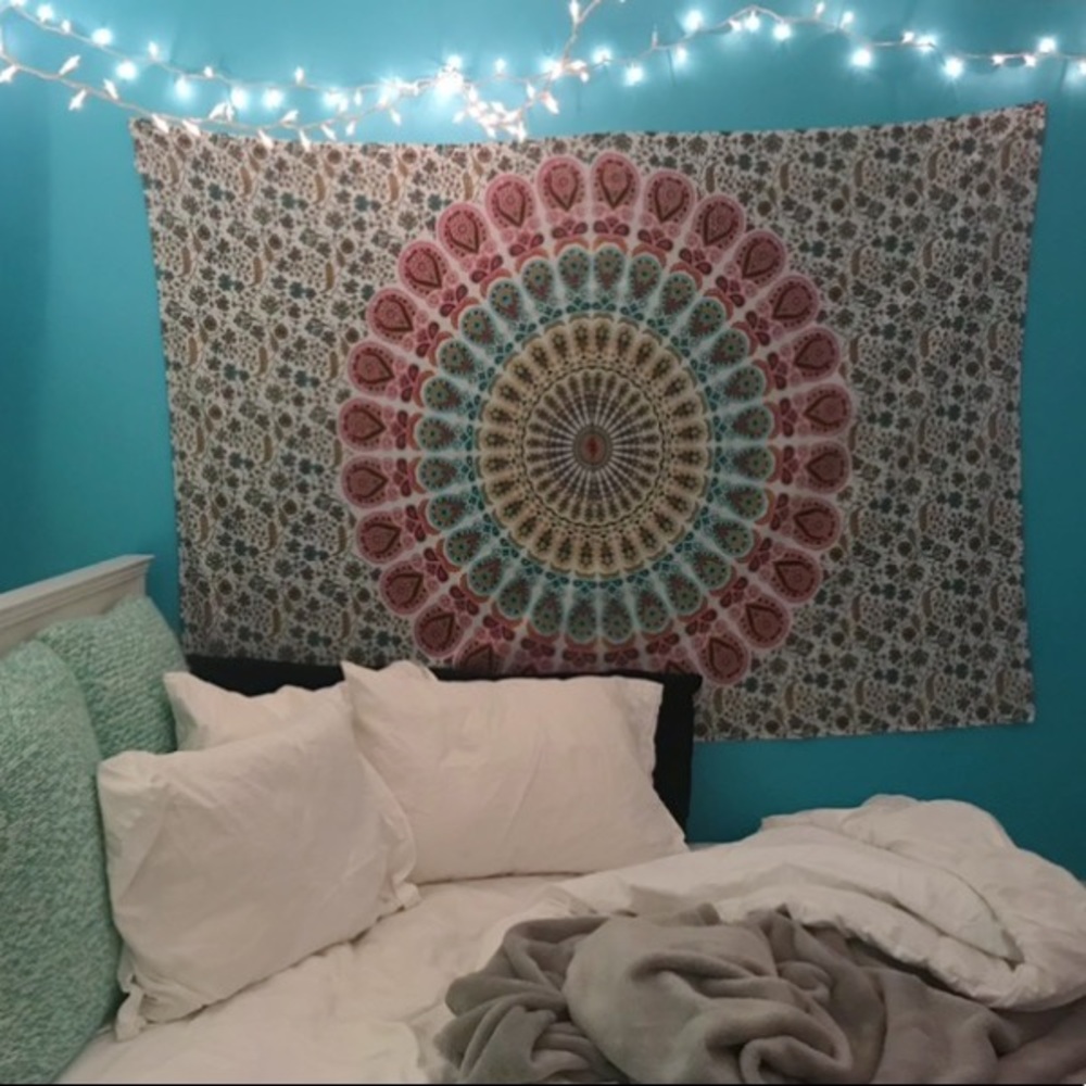 multicolor tapestry